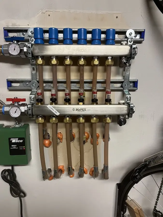 Plumber performing Leak Detection at a residential property in Long Branch